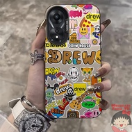 Fast ️OPPO A38 4G A18 A60 A58 A79 5G Reno 12F&For Iphone Case Cartoon Fun Elements Imd Matte Protect