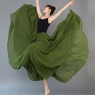 720 Degree Large Swing Skirt Weizu Dance Performance Long Skirt Stage Performance