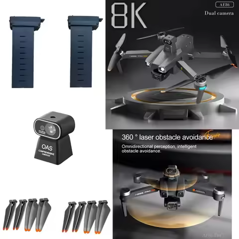 AE86 PRO MAX RC Drone Battery 11.4V 8000MAH battery propeller for AE86 Pro Max Brushless Drone Parts