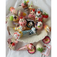 Decoden Dessert Keychains Japanese