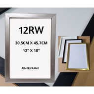 AIMER FRAME S12R / 12RW PHOTO FRAME  SIZE 12"x18" /  30.5cm x 45.7cm