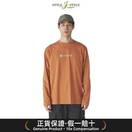 (日本平行進口)snow peak-雪峰（男士）长T恤软棉徽标长袖T恤SW-24SU201或者长袖T恤
