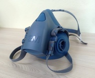 หน้ากากใส้กรองคู่ 3M7502 ขนาดกลาง (เฉพาะหน้ากาก) พร้อมกระเป๋า ของแท้แน่นอน!!