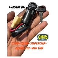 Honda c700 c800 supercup pnp gl100 cdi win100 ignition key ignition switch