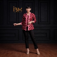 Kebaya jumputan terbaru harga promo modern cantik untuk seragam pesta Wisuda & lamaran terlaris 2025