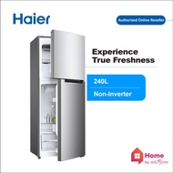 Haier 216L 2 Door Top Mount Refrigerator Fridge Peti Ais Peti Sejuk HRF-238H