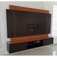 TV Cabinet 8ft double panel