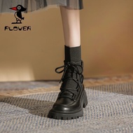 Plover Black Martin Boots - Stylish for Spring & Autumn Weather