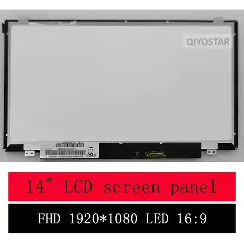14" Slim matrix For HP Elitebook 840 G1/840 G3/840 G4/848 G4/840 G2 laptop lcd screen panel Display 
