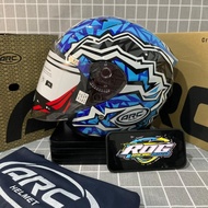 Helm ARC XR Laguna Blue Original Bukan Copy/Arai/Scott/Arc