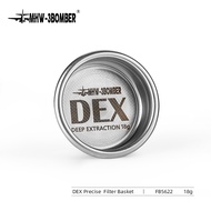 MHW-3BOMBER DEX Precise Filter Basket ตะแกรงชงกาแฟ ขนาด 58.5 mm