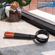 Vesper E61 Portafilter Bottomless 58mm espresso Portafilter coffee double Bottomless premium tools
