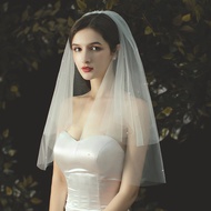 Váy Cưới Ngắn Phong Cách Cổ Điển Cho Cô Dâu Phụ Kiện Chụp Ảnh Váy Cưới Phụ Kiện Tóc Váy Cưới Ngắn Ch