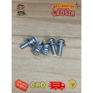 Original M4x12 Double Ring Carburetor Bolt / 7 M4 Bolt 1.2 CM Bolt M4x12 Double Ring