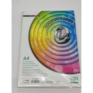 Uni A4 Pastel Assorted Colour Paper 100's 80Gsm (S-1300)