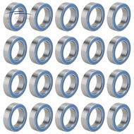 20PCS 6700- High Quality 6700  10X15X4mm Miniature Seal Deep Groove Ball Bearing,Blue