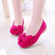 Girls Leather Shoes Spring Autumn Students Peas 2023 New Style Baby Children's Shoes Korean Version 