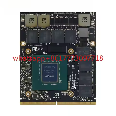 Original GTX1070M GTX 1070 Video Card Graphics Card N17E-G2-A1 8GB GDDR5 MXM