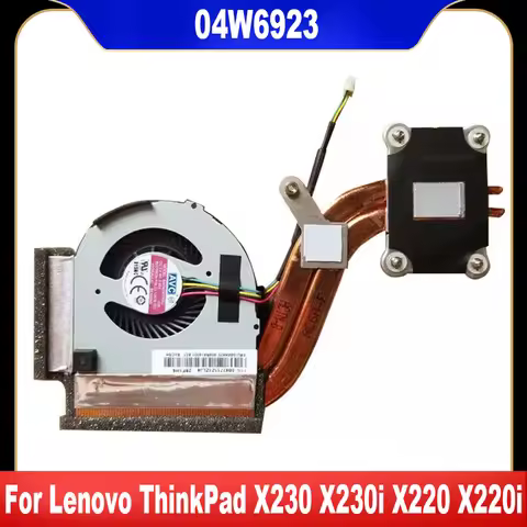New Original For Lenovo ThinkPad X230 X230i X220 X220I Cooling Fan Cooler Fan With Heatsink 04W6923 