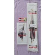 Genuine Part Striping List Sticker Yamaha Byson 2012 White Original Genuine Yamaha Genuine Part