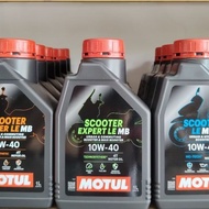 MOTUL Scooter LE /Expert LE / Power LE enjin oil Minyak hitam 4T