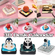 【Christmas gifts】3D Desk Calendar Creative 3D Art Calendar with Light Cherry Tree Shaped Calendar Me