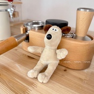 Glasses Dog Cartoon Dog Doll Master Head Plush (Dog Straight Hair Dog Clothes Camera Hat Accessories