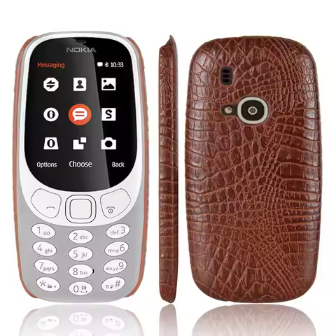 SUBIN Crocodile Skin PU Leather Case For Nokia 3310 2017 TA-1030 2.4" Back Cover Phone Protective Ca