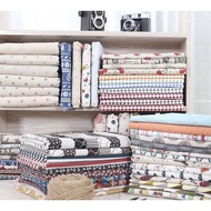 Canvas fabric for product photography, sewing curtains, bags, decor... (75x90cm)