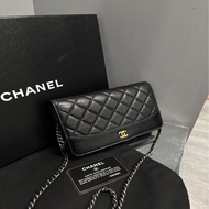 Chanel 流浪 Gabrielle Wallet On Chain WOC 鏈條長夾 ｜Classic Trend CT精品｜台北東區實體