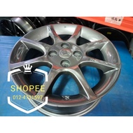 USED SPORT RIM 15R ALZA RM500 KENA BELI 4 TIME = RIM 4PC 1 SET ( RM125 X1 BIJI  NO SELL 1/2/3 BIJI KENA SELL 4PC 1SET)