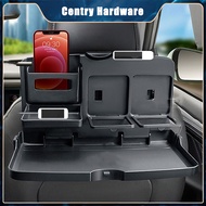 Car Back Seat Foldable Table Tray Tablet Holder Tissue Box Auto Back Seat Bag Protector Accessories