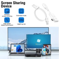 CS7 Wireless HDMI Transmitter & Receiver 1080P 60Hz USB-C Plug & Play Screen Casting for Phone Lapto