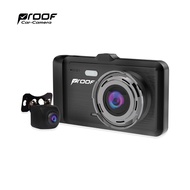 PROOF PF730XL กล้องติดรถหน้าหลัง ประกันศูนย์ไทย 2 ปี กล้องหน้าชัด 2K กล้องหลัง Full HD 1080P มี GPS และ WIFI ภาษาไทย กล้องหลังใช้ดูถอยหลังได้
