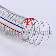 SPRING HOSE 4" SELANG BENING KAWAT SPIRAL PVC STEEL WIRE HOSE 4 INCH-Mirayan.store
