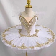 Children Ballet Costume Dancing Costume Ballet Skirt Noble Princess White Swan Ballet Performance