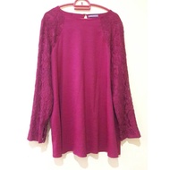 Poplook blouse with lace