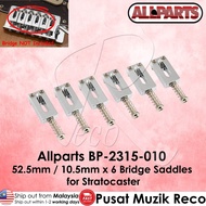 Allparts BP-2333-010 Electric Guitar Tremolo Bridge Saddle for Stratocaster Gitar Parts Guitar Repai