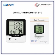 Elitech BT-2 Digital Thermometer Indoor Outdoor Hygrometer Temperature Meter