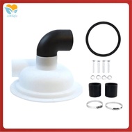 Cyclone Filter Woodworking Dust Collector with Elbow DIY Chipboard Cyclone Separator Lid Constructio