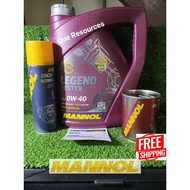 MANNOL 7901 0W40 LEGEND ESTER + ESTER + FULLY SYNTHETIC + ORIGINAL MANNOL