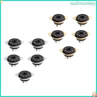 WU High-Quality 8Pin Vacuum Tube Socket Octal for KT66 KT88 6SL7 6SN7 6V6 5AR4 GZ34