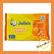 BR Peanut flavored Julius Biscuits / Julie's Peanut Butter / Biscuits 180 grams - Peanut Butter