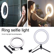 26CM 33CM Mobile Phone Live Stream Selfie Ring light Beauty LED Light Phone Holder Tripod Studio Cam