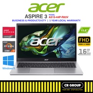 Acer Aspire 3 A315-44P-R83V - AMD Ryzen 7 5700U (8C) - AMD Radeon Graphics - 16GB DDR4 RAM - 512GB SSD (1Yrs Agent)