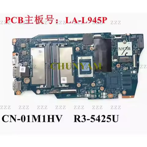 ZZ For Dell Inspiron vostro 3525 Laptop Motherboard With R3-5425U LA-L945P 01M1HV