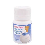 EUKY BEAR Steam Vaporiser Cleaning Tablets, 30 count