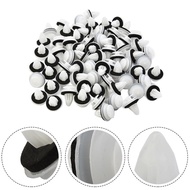 100 PCS Door Panel Clip Retaining Door Panel Clips Bumper Clips Interior Fender Screw Rivet For Car 