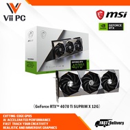 MSI NVIDIA GeForce RTX 4070 Ti SUPRIM X 12G PCI Express Gen 4 12GB GDDR6X 4070Ti 4070 Ti RTX4070Ti R