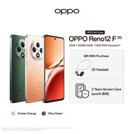 OPPO Reno 12F 5G (12+12GB Extended RAM + 512GB/256GB ROM) Al Portrait Expert I A...